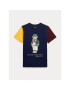 Polo Ralph Lauren T-Shirt Ss Cn Fun Te 322905258002 Tmavomodrá Regular Fit - Pepit.cz