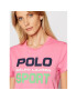 Polo Ralph Lauren T-Shirt Ssl 211838079005 Růžová Regular Fit - Pepit.cz