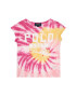 Polo Ralph Lauren T-Shirt Tie Dye Tee 311803031001 Růžová Regular Fit - Pepit.cz