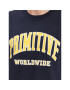 Primitive Mikina Collegiate Worldwide PAPSP2315 Tmavomodrá Regular Fit - Pepit.cz