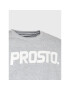 PROSTO. Mikina KLASYK Crewneck Classic XXII 1032 Šedá Relaxed Fit - Pepit.cz