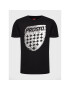 PROSTO. T-Shirt KLASYK Finger 1033 Černá Regular Fit - Pepit.cz