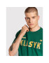 PROSTO. T-Shirt KLASYK West 1103 Zelená Regular Fit - Pepit.cz