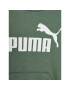 Puma Mikina Ess Big Logo 586965 Zelená Regular Fit - Pepit.cz