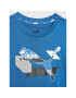 Puma T-Shirt Alpha Graphic 670101 Modrá Regular Fit - Pepit.cz