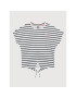 Puma T-Shirt Alpha Striped Tee 581410 Bílá Regular Fit - Pepit.cz