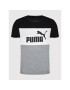 Puma T-Shirt Colorblock 848770 Černá Regular Fit - Pepit.cz