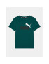 Puma T-Shirt Ess+ 2 Col Logo 586985 Zelená Regular Fit - Pepit.cz