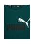 Puma T-Shirt Ess+ 2 Col Logo 586985 Zelená Regular Fit - Pepit.cz