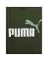 Puma T-Shirt Ess+ 2 Col Logo 586985 Zelená Regular Fit - Pepit.cz