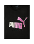 Puma T-Shirt Essentials+ Bleach Logo 846954 Černá Regular Fit - Pepit.cz