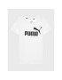 Puma T-Shirt Essentials Logo 586960 Bílá Regular Fit - Pepit.cz