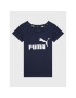 Puma T-Shirt Essentials Logo 586960 Tmavomodrá Regular Fit - Pepit.cz