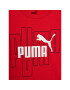 Puma T-Shirt Graphics No.1 Logo 676823 Červená Regular Fit - Pepit.cz