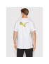 Puma T-Shirt MINECRAFT Graphic 534374 Bílá Regular Fit - Pepit.cz