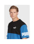 Puma T-Shirt Powr Colorblock 849801 Tmavomodrá Relaxed Fit - Pepit.cz