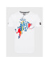 Puma T-Shirt Rbr Dynamic Bull Logo 534996 Bílá Regular Fit - Pepit.cz