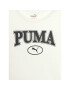 Puma T-Shirt Squad 676441 Écru Regular Fit - Pepit.cz