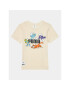 Puma T-Shirt X The Smurfs 622981 Écru Regular Fit - Pepit.cz