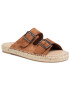 QUAZI Espadrilky QZ-63-04-000623 Hnědá - Pepit.cz