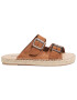 QUAZI Espadrilky QZ-63-04-000623 Hnědá - Pepit.cz