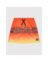 Quiksilver Plavecké šortky Word block 14" EQBJV03403 Červená Regular Fit - Pepit.cz