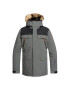 Quiksilver Snowboardová bunda Selector EQYTJ03226 Šedá Modern Fit - Pepit.cz