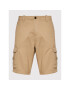 Quiksilver Šortky z materiálu Crucial Battle EQYWS03456 Béžová Tapered Fit - Pepit.cz