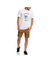 Quiksilver Šortky z materiálu EQYWS03576 Hnědá Straight Tapered Fit - Pepit.cz