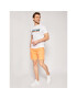 Quiksilver Šortky z materiálu Taxer 17" Elasticized EQYWS03610 Oranžová Regular Fit - Pepit.cz