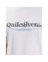 Quiksilver T-Shirt Between The Lines EQYZT07216 Bílá Regular Fit - Pepit.cz