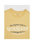 Quiksilver T-Shirt Check On It EQBZT04496 Žlutá Regular Fit - Pepit.cz