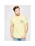 Quiksilver T-Shirt Close Call EQYZT05749 Žlutá Regular Fit - Pepit.cz