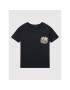 Quiksilver T-Shirt Closed Bubble EQBZT04420 Černá Regular Fit - Pepit.cz