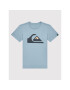 Quiksilver T-Shirt Comp Logo EQBZT04369 Modrá Regular Fit - Pepit.cz