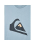 Quiksilver T-Shirt Comp Logo EQBZT04369 Modrá Regular Fit - Pepit.cz