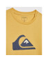 Quiksilver T-Shirt Comp Logo EQBZT04369 Žlutá Regular Fit - Pepit.cz