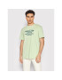 Quiksilver T-Shirt Feeding Line EQYZT06659 Zelená Regular Fit - Pepit.cz