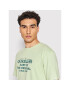 Quiksilver T-Shirt Feeding Line EQYZT06659 Zelená Regular Fit - Pepit.cz