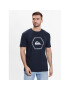 Quiksilver T-Shirt In Shapes EQYZT07227 Tmavomodrá Regular Fit - Pepit.cz