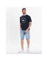 Quiksilver T-Shirt In Shapes EQYZT07227 Tmavomodrá Regular Fit - Pepit.cz