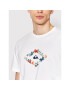 Quiksilver T-Shirt Let It Ride EQYZT06664 Bílá Regular Fit - Pepit.cz