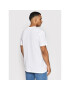 Quiksilver T-Shirt Lined Up EQYZT06657 Bílá Regular Fit - Pepit.cz