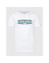 Quiksilver T-Shirt Lined Up EQYZT06657 Bílá Regular Fit - Pepit.cz