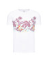 Quiksilver T-Shirt Mystic Sunset EQYZT06340 Bílá Regular Fit - Pepit.cz