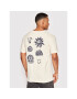 Quiksilver T-Shirt Quiks Groove EQYZT06696 Béžová Regular Fit - Pepit.cz