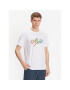 Quiksilver T-Shirt Signature Move EQYZT07223 Bílá Regular Fit - Pepit.cz