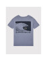 Quiksilver T-Shirt Smiley Waves EQBZT04441 Modrá Regular Fit - Pepit.cz