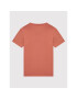 Quiksilver T-Shirt Squarebubble EQBZT04442 Červená Regular Fit - Pepit.cz