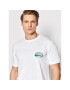 Quiksilver T-Shirt Temper Trap EQYZT06658 Bílá Regular Fit - Pepit.cz